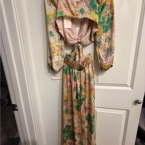 Entro Floral Multicolor Dress